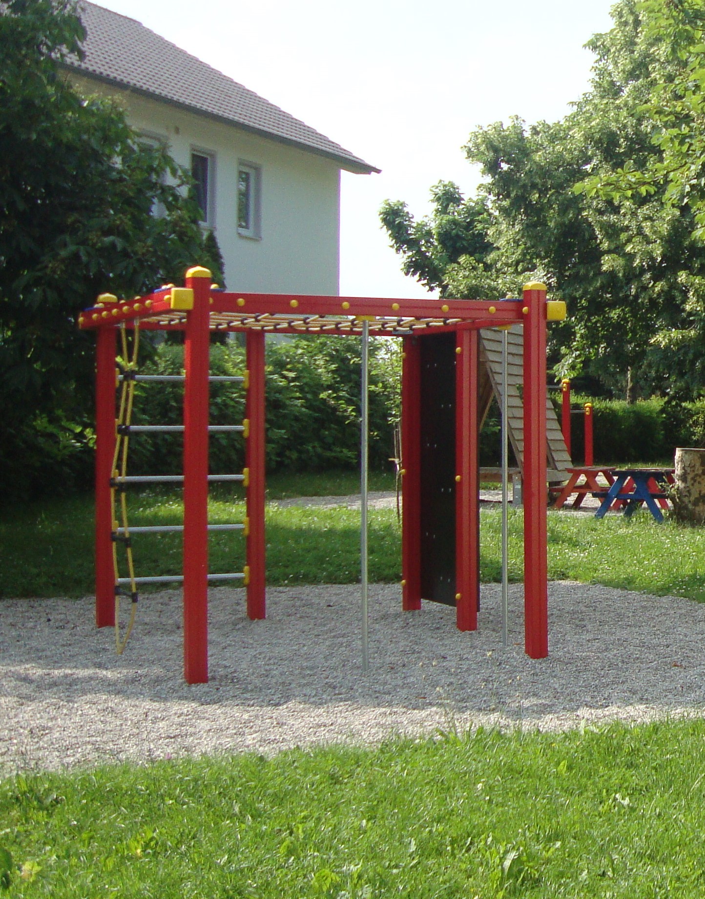 Klettergerst im Aussenbereich